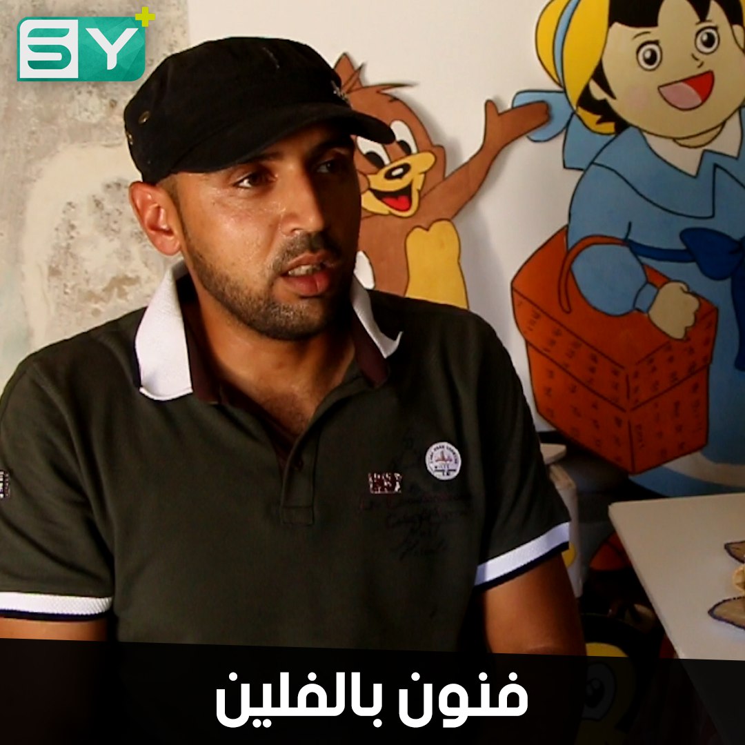 بسام قحفظان.. فنان يبدع في الأشغال اليدوية يصمم أشكالاً لمعالم مشهورة