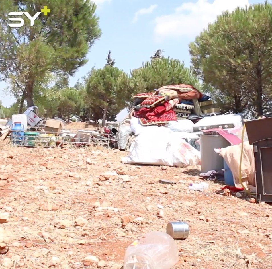 صرخة نازحة من تحت الأشجار: تهجّرنا حوالي 100 مرة.. ما ذنبنا؟ أين سنذهب؟