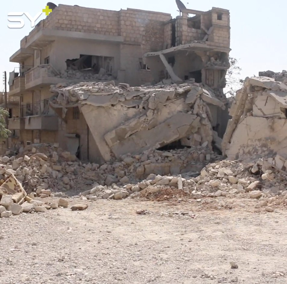 ارتفاع عدد ضحايا مجزرة معرة النعمان إلى 13 قتيلاً وعشرات الجرحى نتيجة الغارات الجوية يوم أمس