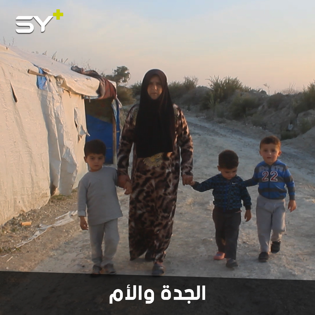 سهام فاتو.. جدة تعتني بأحفادها الأيتام رغم معاناة المرض والنزوح