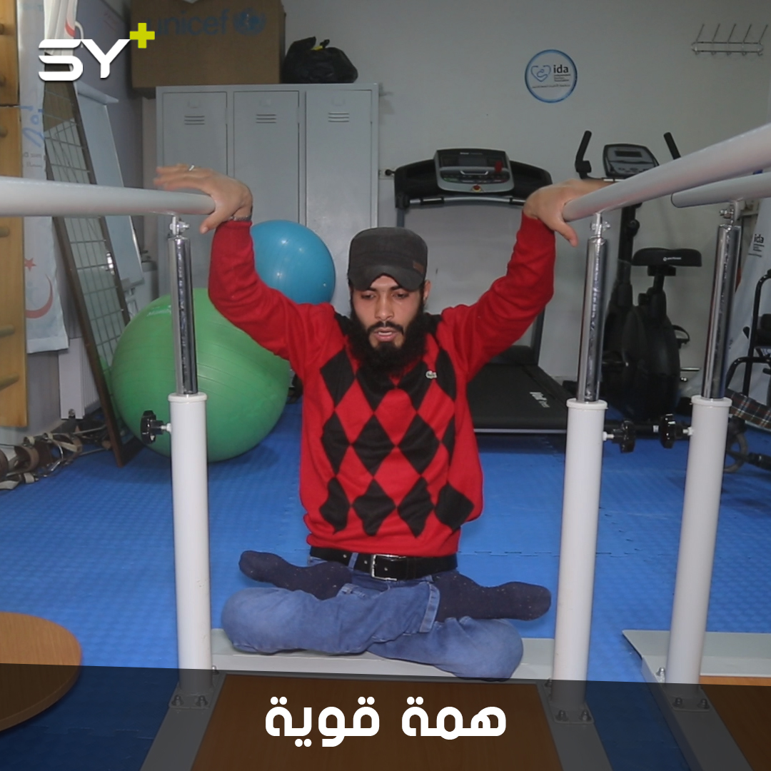 أحمد الولي شاب أصيب بالحرب.. تغلب على معاناته بإبداعه