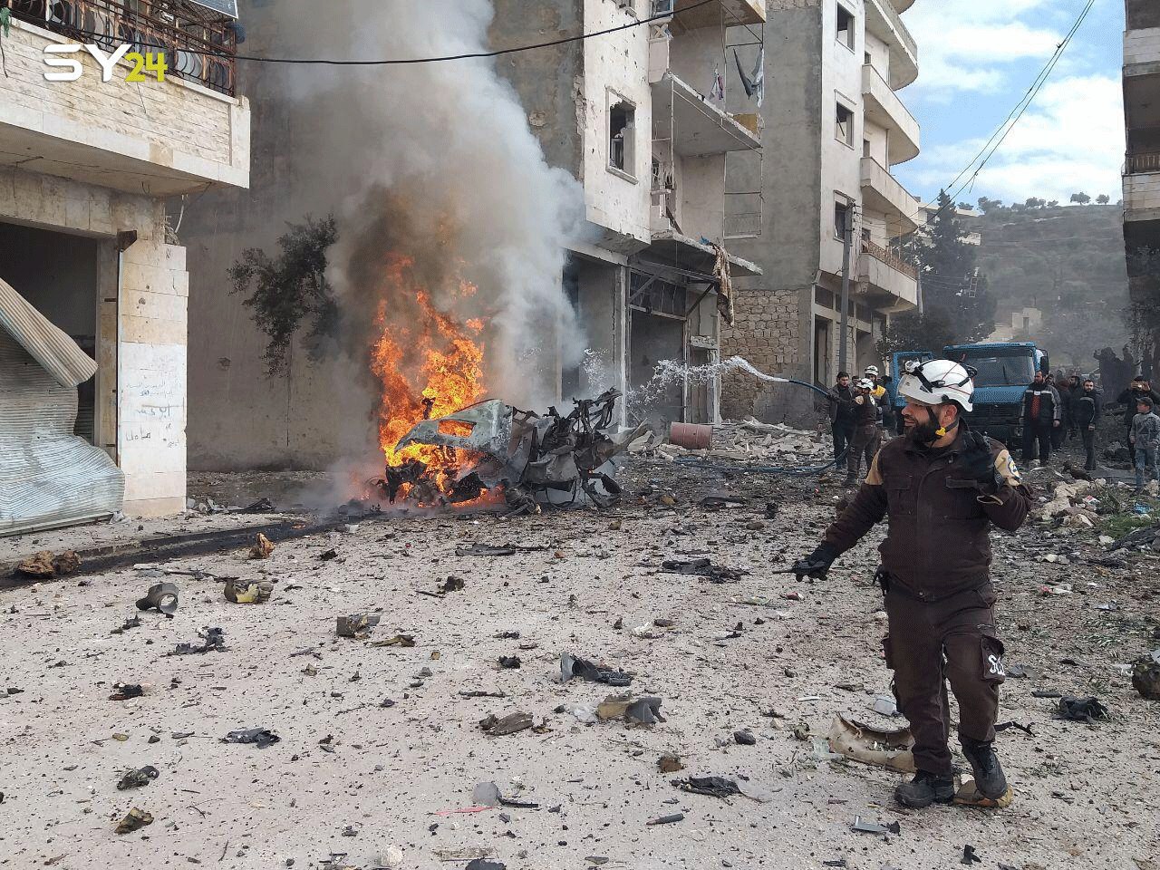 توثيق عدد ضحايا الهجمات الأخيرة على إدلب.. وقصف متواصل يستهدف معرة النعمان