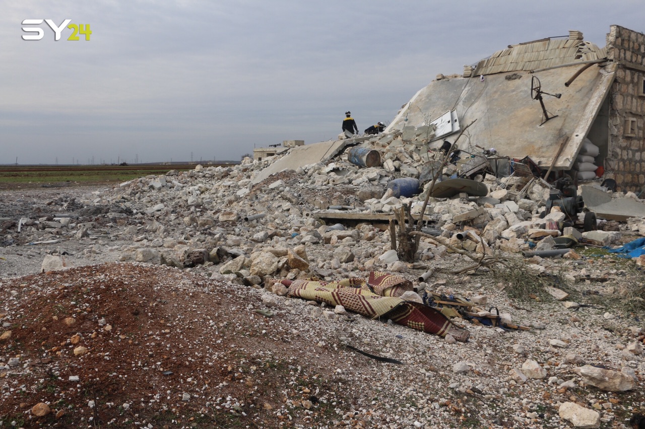 طائرات روسيا تواصل قتل المدنيين في إدلب وحلب