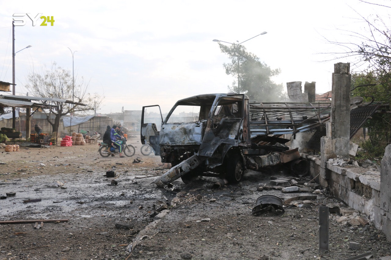 قصف جنوني ينهي حياة ثلاثة مدنيين في إدلب