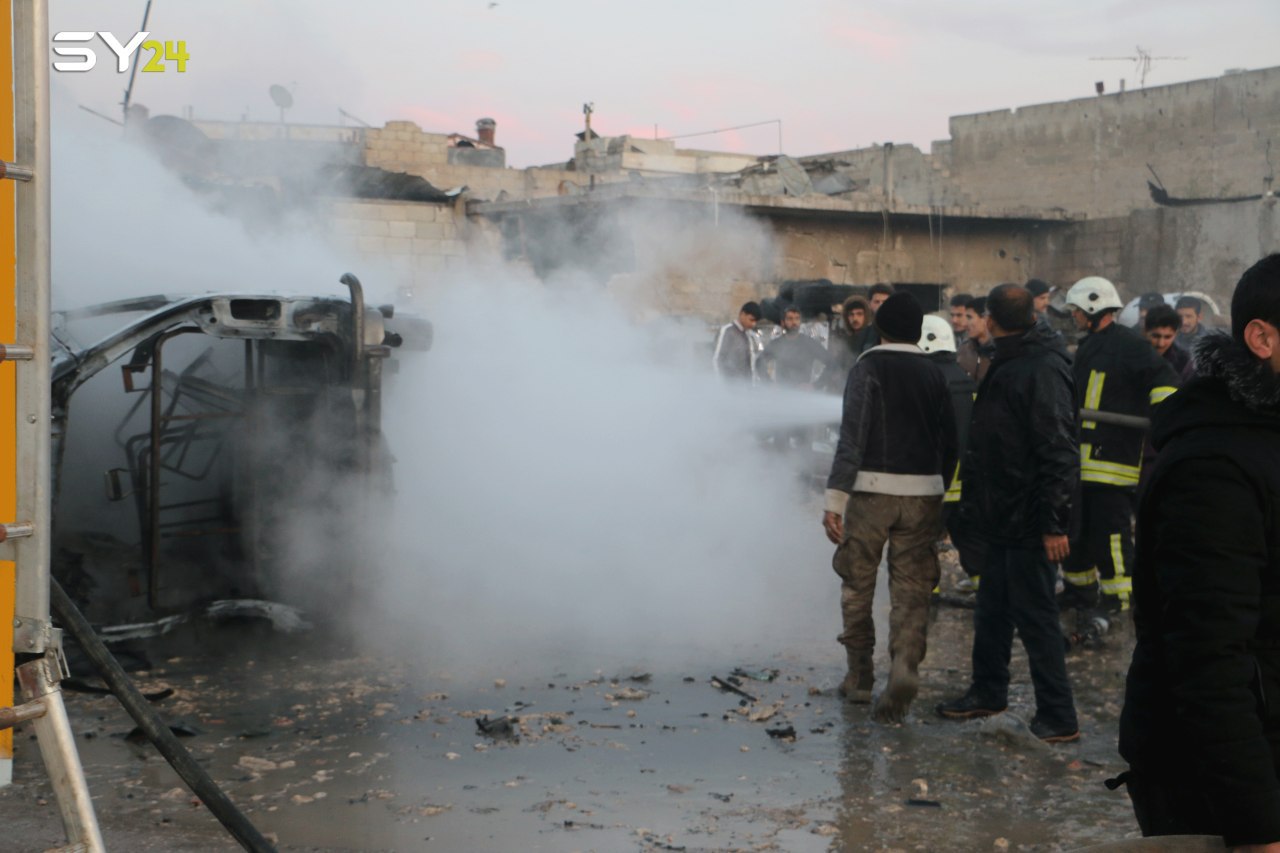 أردوغان يهدد بعملية عسكرية في حال استمرار قصف المدنيين في إدلب