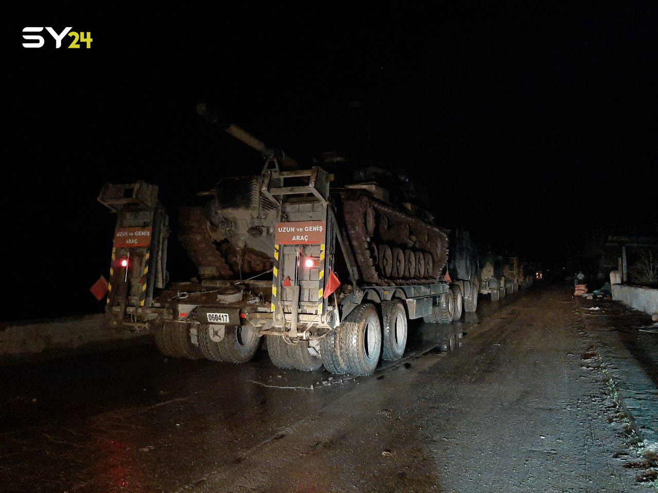 150 آلية عسكرية تركية تدخل إدلب لتعزيز نقاط المراقبة