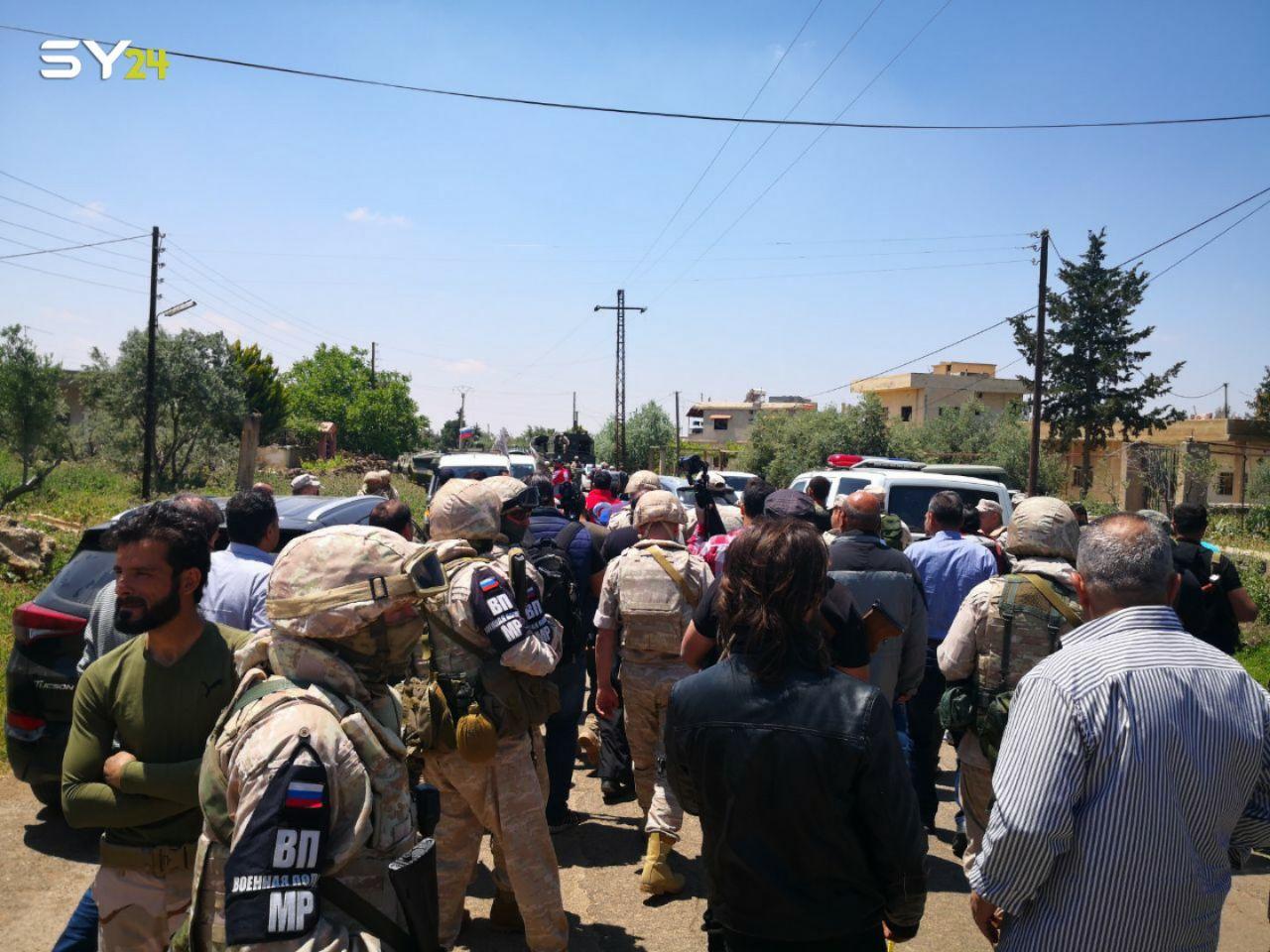 بعد سنوات.. عودة مسيحيي بلدة خربا إلى منازلهم في درعا