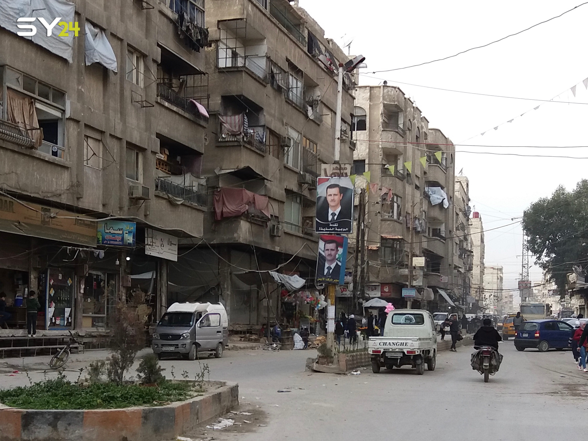 ثأرا من أهلها.. صور لـ “الأسد” تغزو منطقة في الغوطة الشرقية