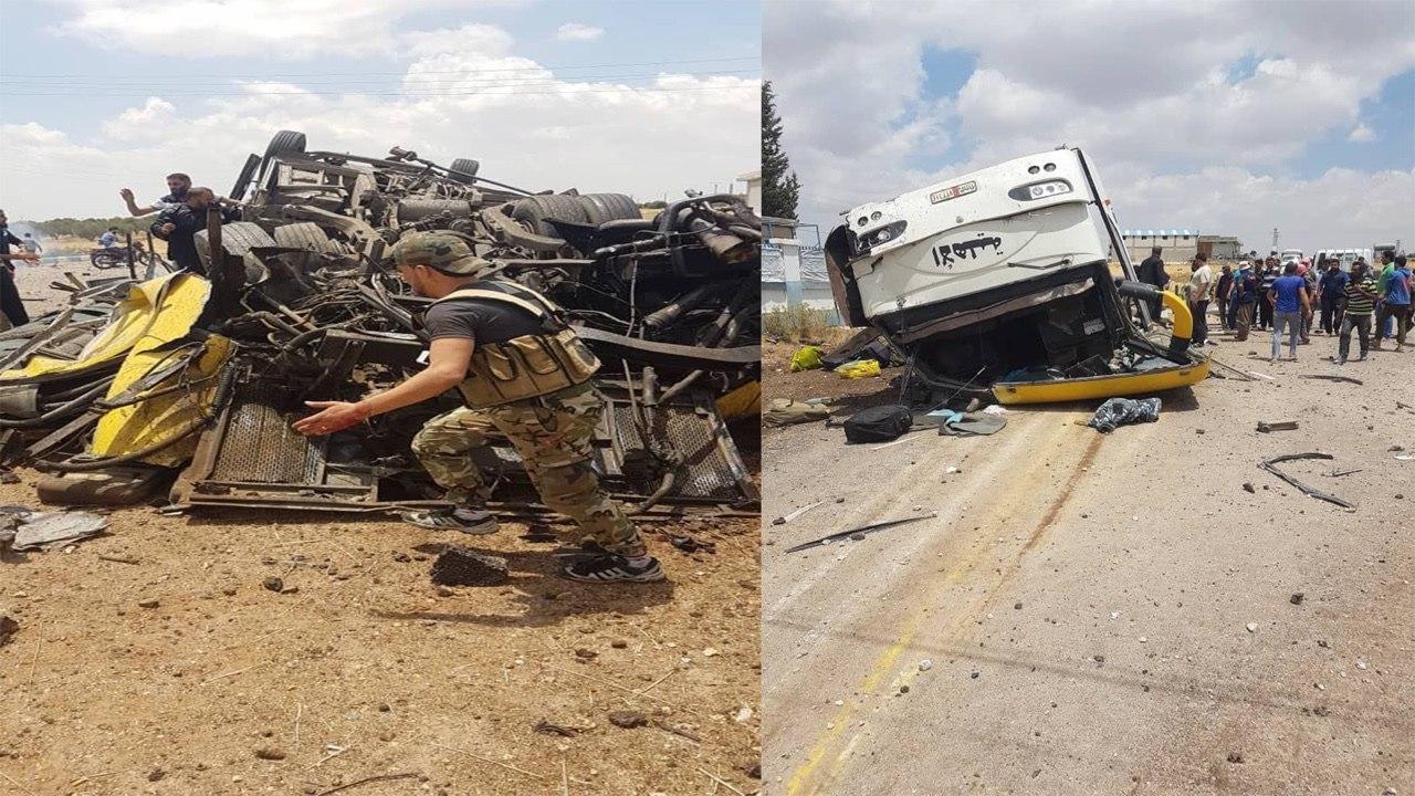 عبوة ناسفة توقع 20 عنصراً من الفيلق الخامس بين قتيل وجريح في درعا!