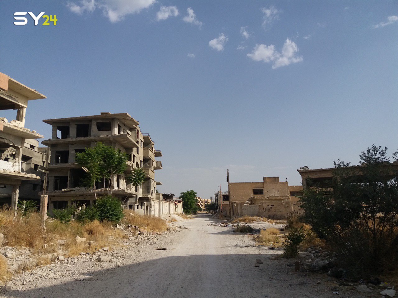 لغم أرضي يوقع ضحايا بينهم أطفال في الغوطة الشرقية