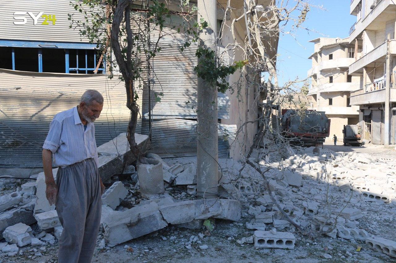 القوات الروسية تقصف الشمال السوري وتوقع ضحايا من المدنيين