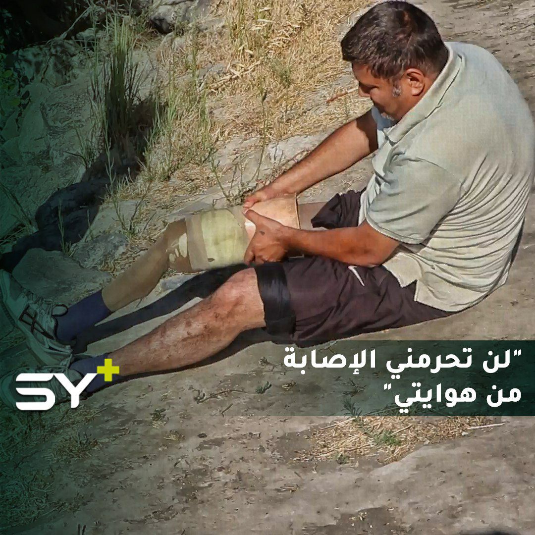 أعاده الشوق إلى الفرات.. محمد النزال سبّاح من مدينة الرقة لم توقفه الإصابة عن هوايته