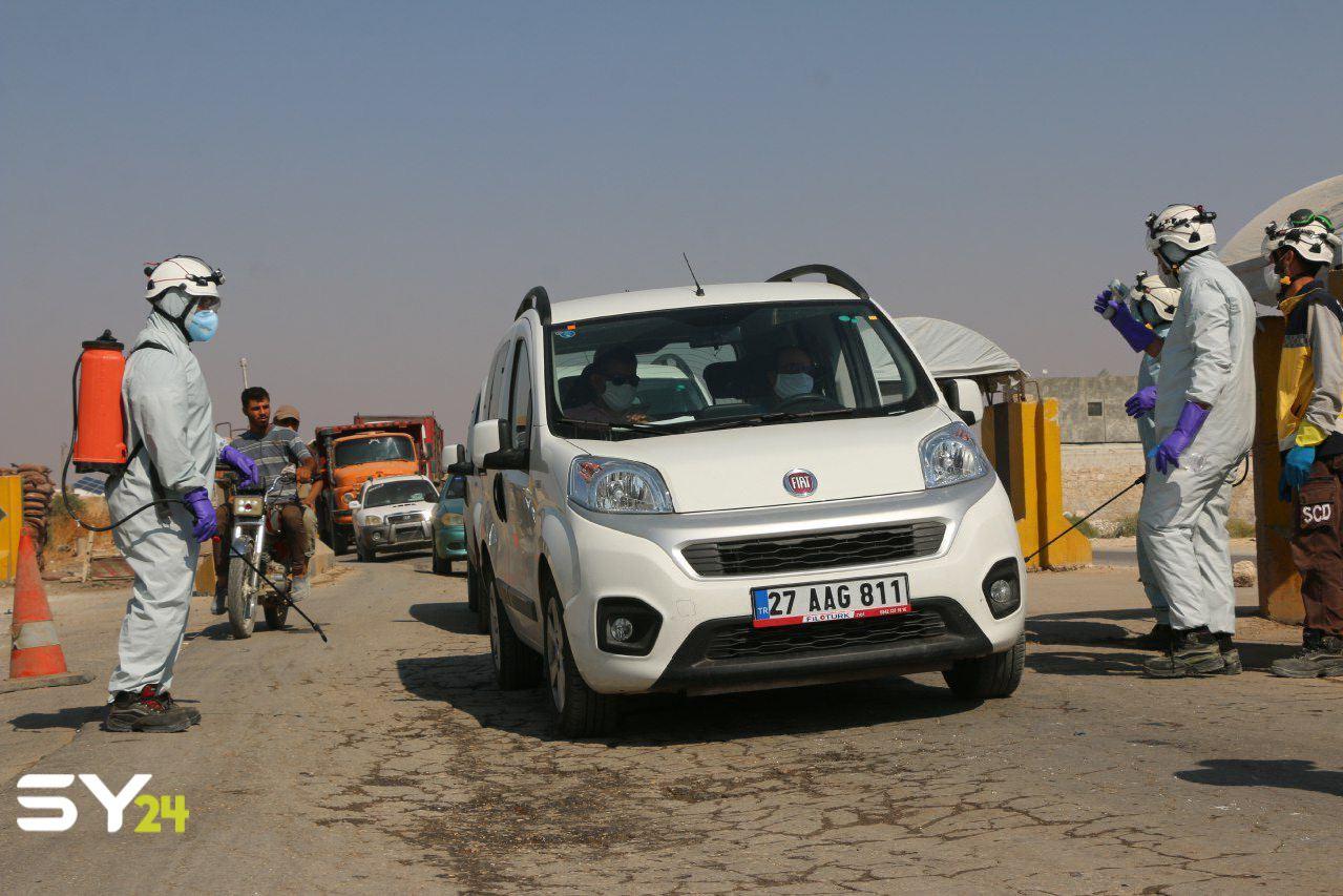 بعد تفشي كورونا .. الدفاع المدني يطلق حملة لتوعية السكان بريف حلب