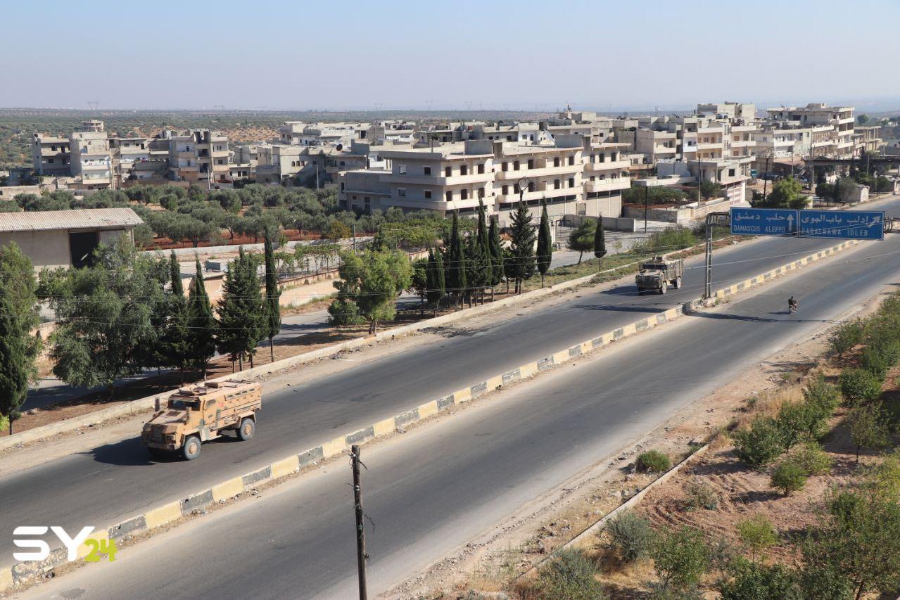 الجيش التركي ينفذ دورية جديدة شمالي سوريا