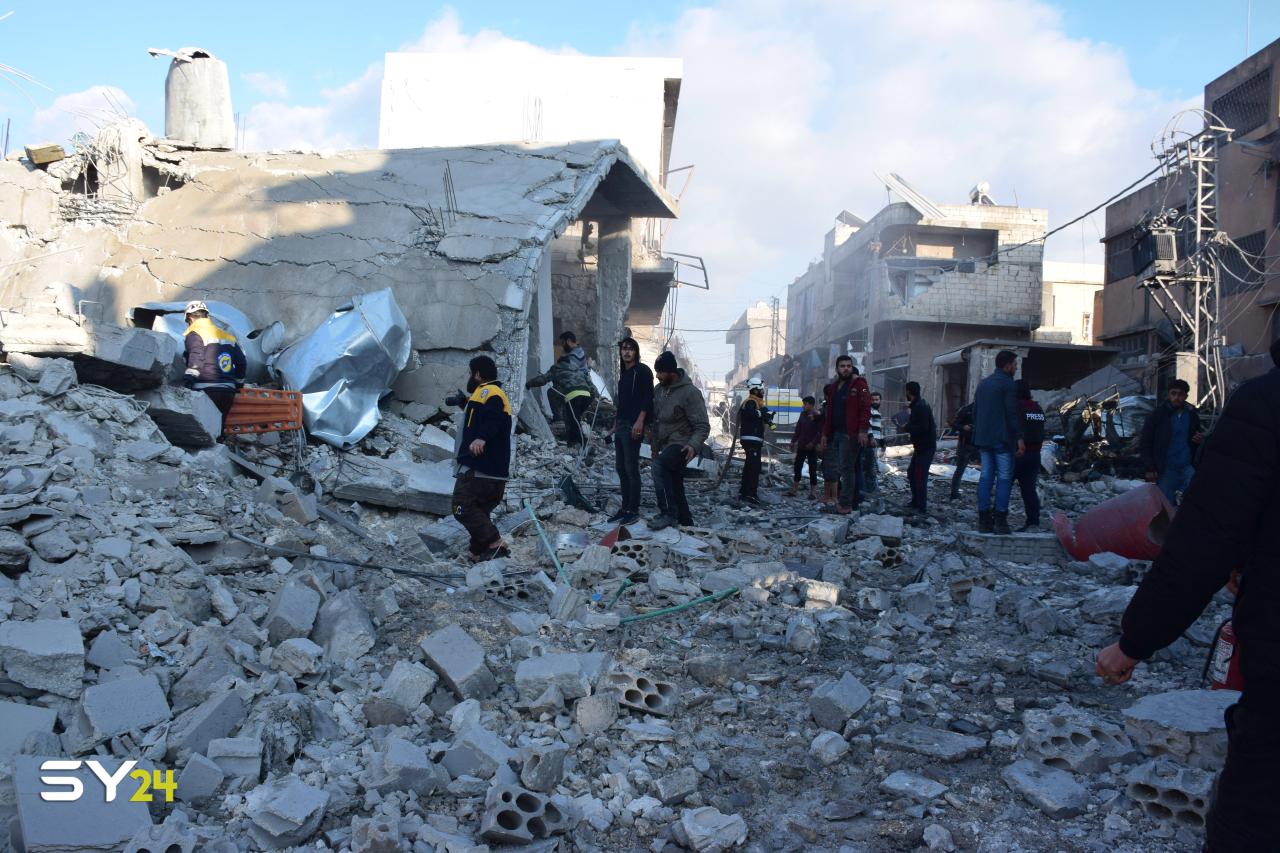 رايتس ووتش: روسيا والنظام ارتكبا جرائم حرب ضد الإنسانية شمال سوريا