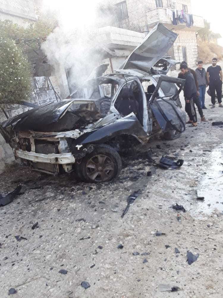 انفجار عبوة ناسفة توقع ضحايا في إدلب