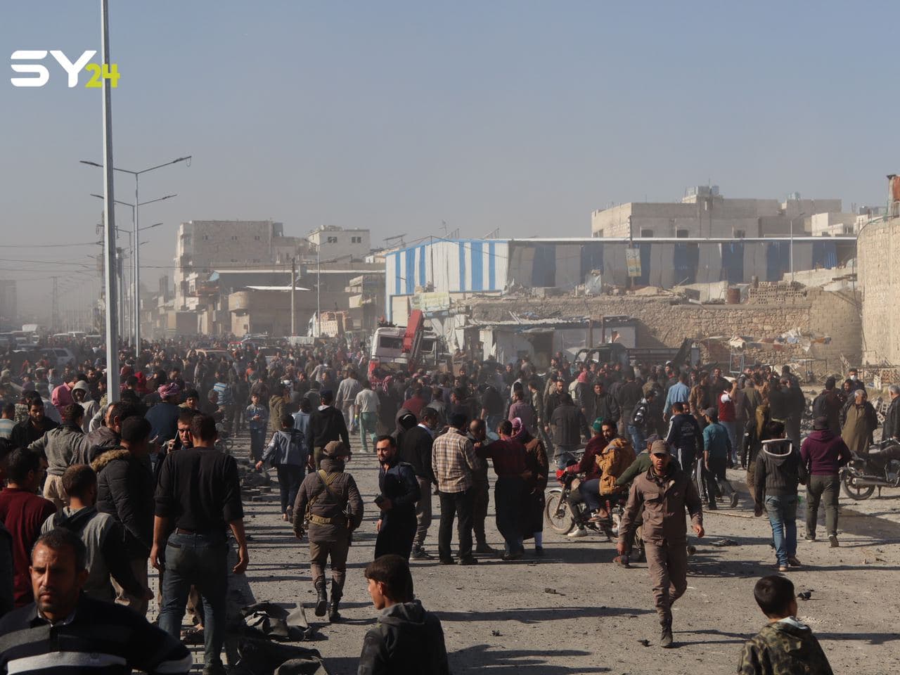 انفجار يوقع عشرات الضحايا شرقي حلب