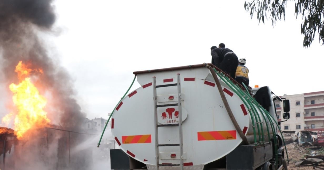 عفرين.. قتلى وجرحى بانفجار سيارة مفخخة في المدينة الصناعية