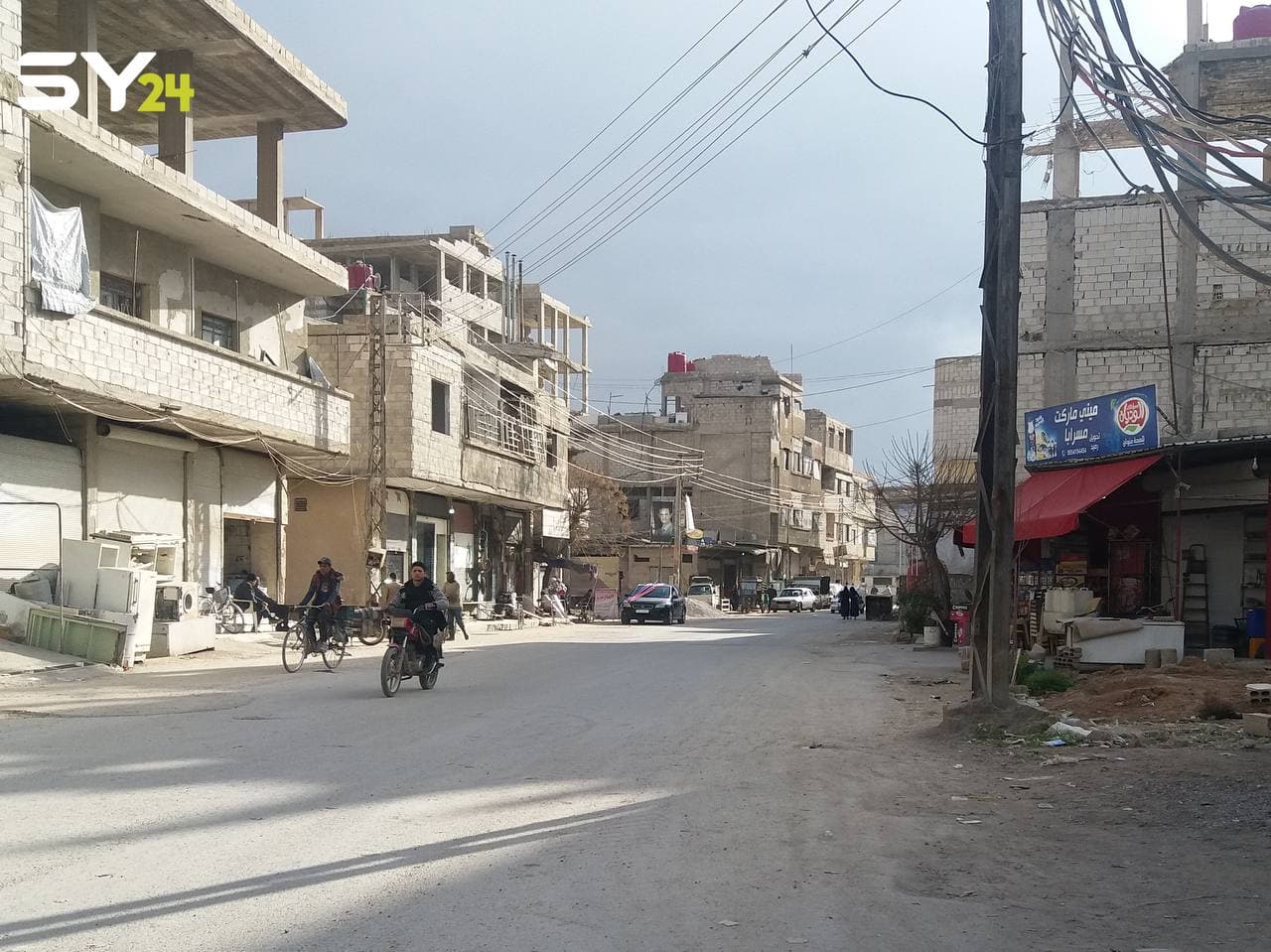 الشرطة العسكرية تنتشر في بلدة بالغوطة الشرقية