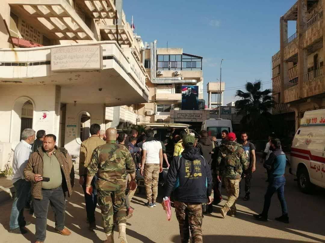 قتيل وجرحى من “أمن الدولة” في تفجير بدرعا