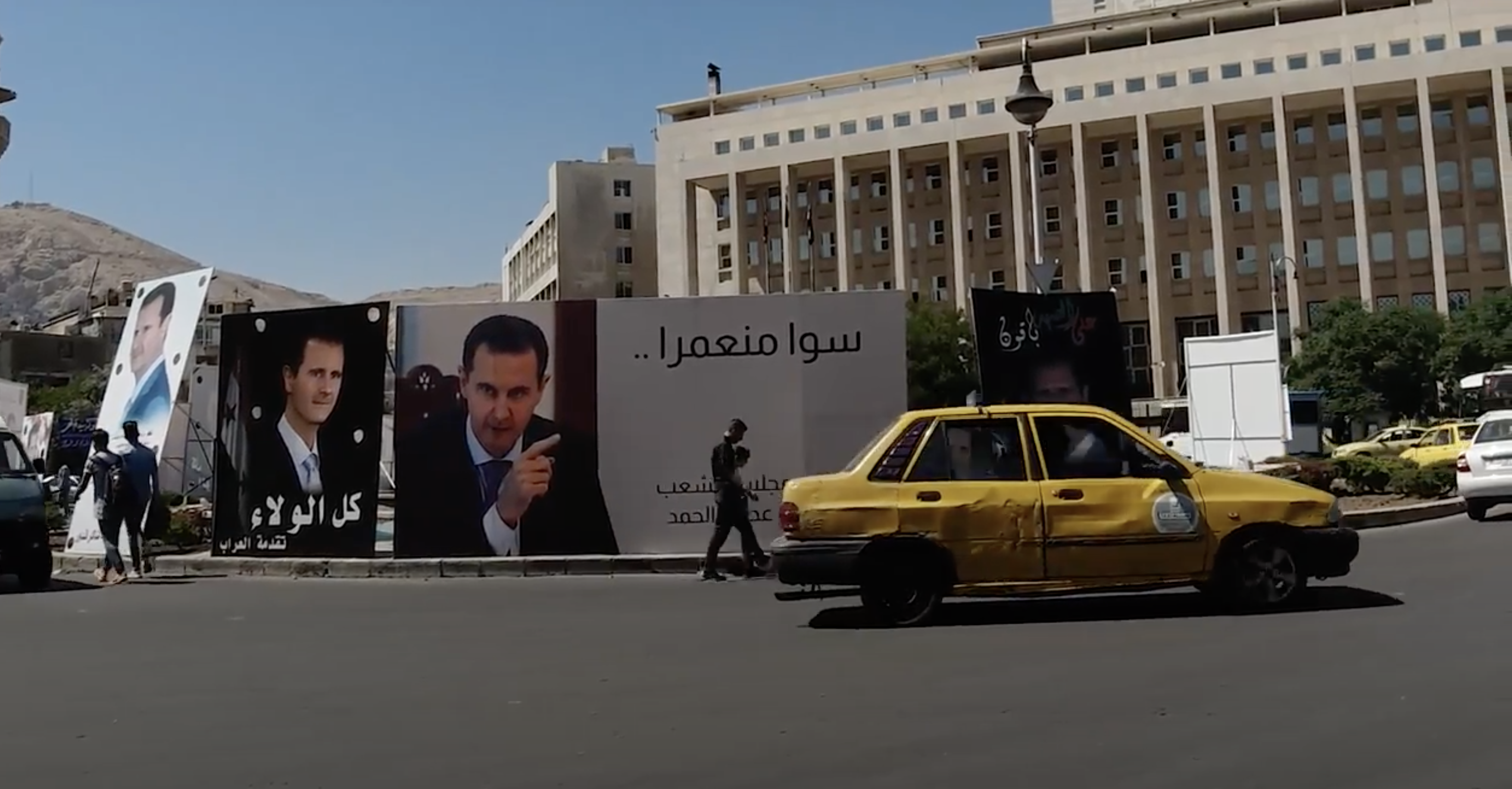 النظام السوري يبني الخيم الحزبية لـ “مسرحية الانتخابات” في سوريا!