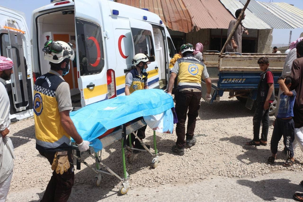 مقتل امرأة في قصف للنظام شمال سوريا