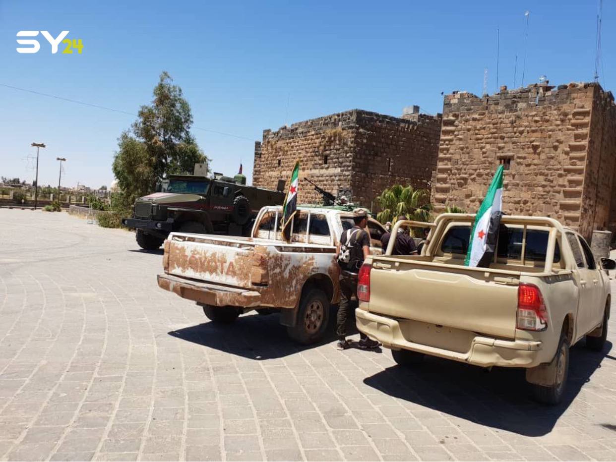 هجمات مكثفة على مواقع عسكرية في درعا