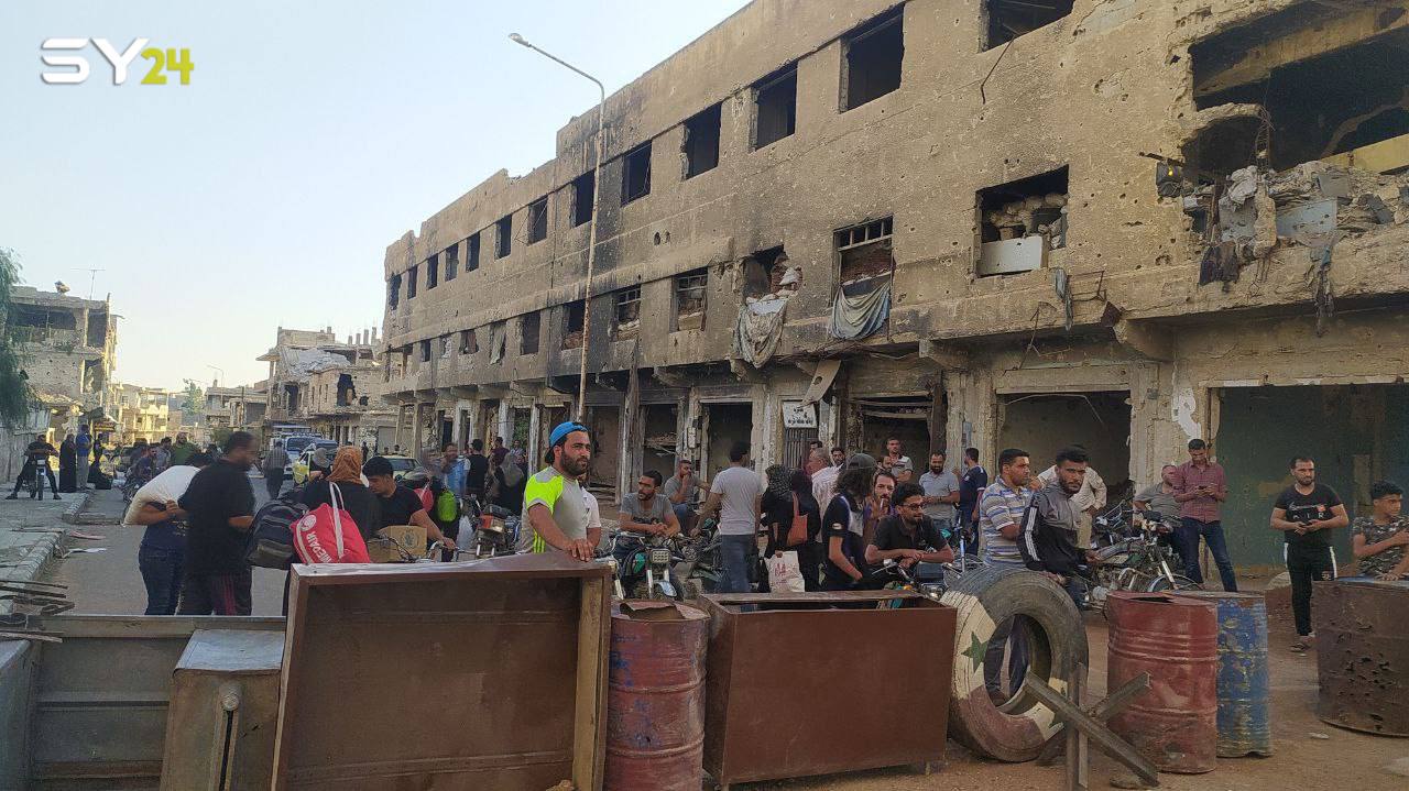 الدفاع المدني: عشرات العائلات في درعا مصيرها مجهول!