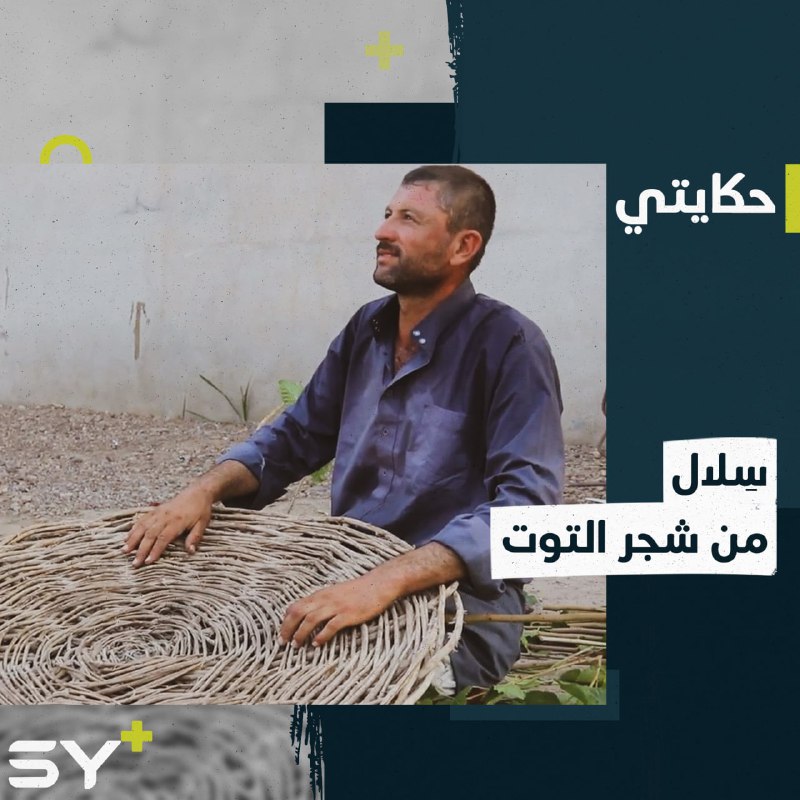 سِلال لحفظ الطعام يصنعها شاب أصم أبكم من شجر التوت.. تابعوا تفاصيل عمل محمود