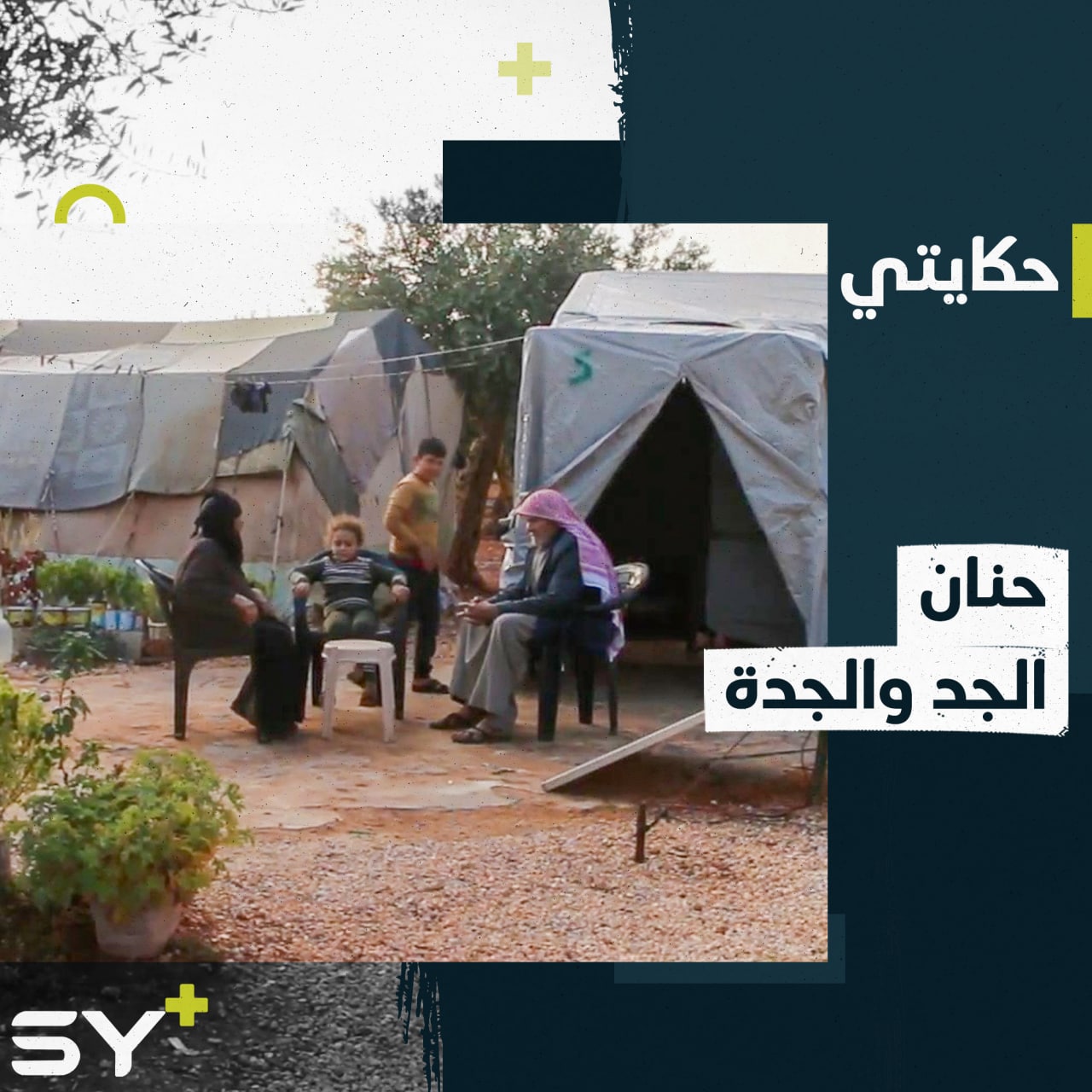 ختمة الجدة الحنونة تربي أحفادها بعد أن فقدت ولدها الوحيد