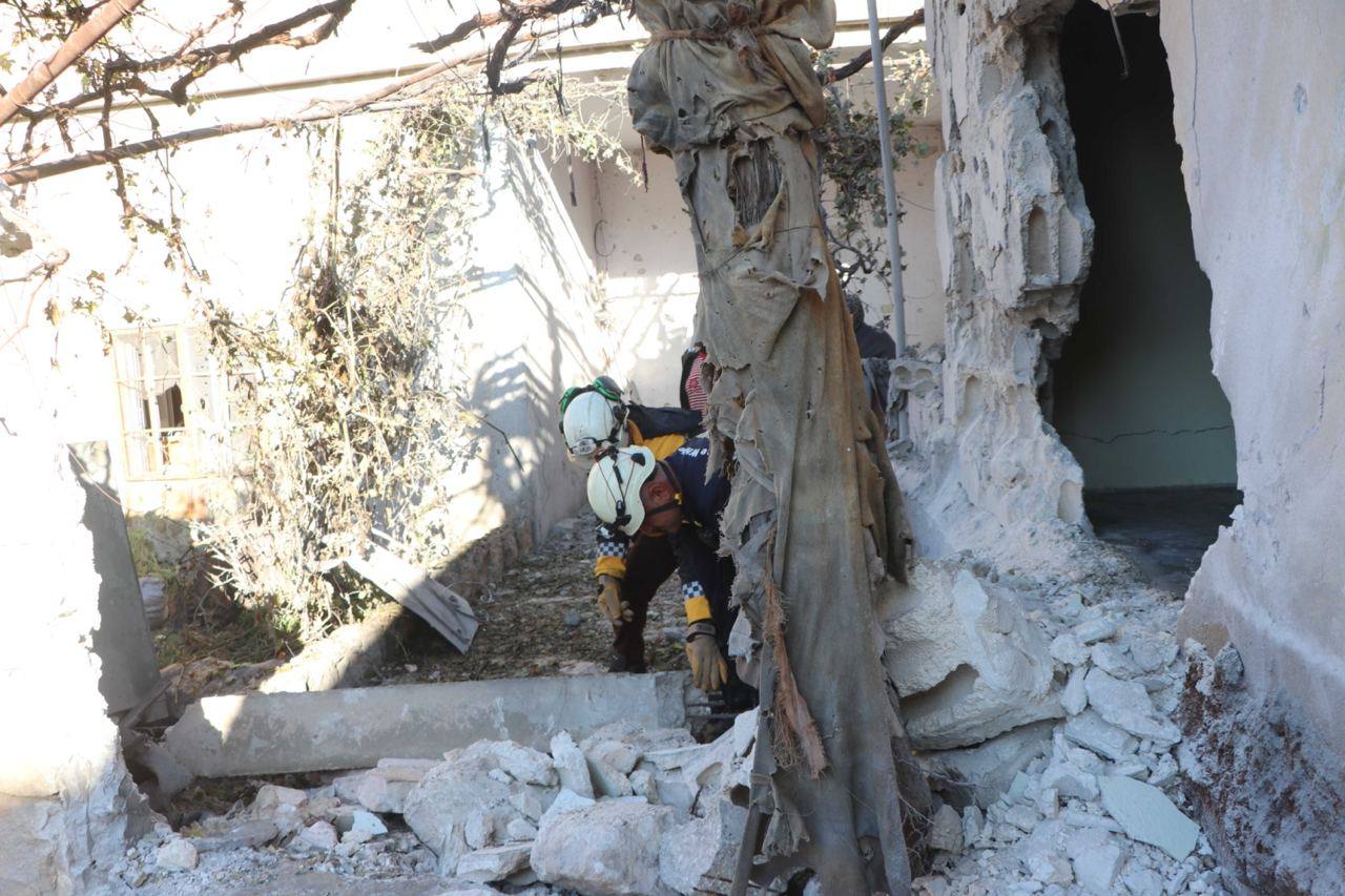ضحايا بقصف للنظام على منازل المدنيين في إدلب 