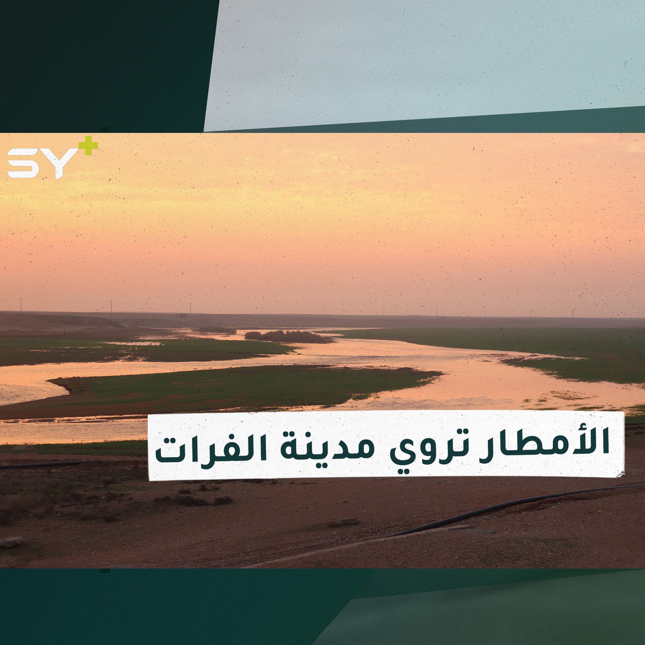 الأمطار تعيد الأمل للمزارعين في الرقة