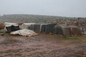 شرقي سوريا.. تضرر عشرات المخيمات العشوائية بفعل الأمطار والسيول