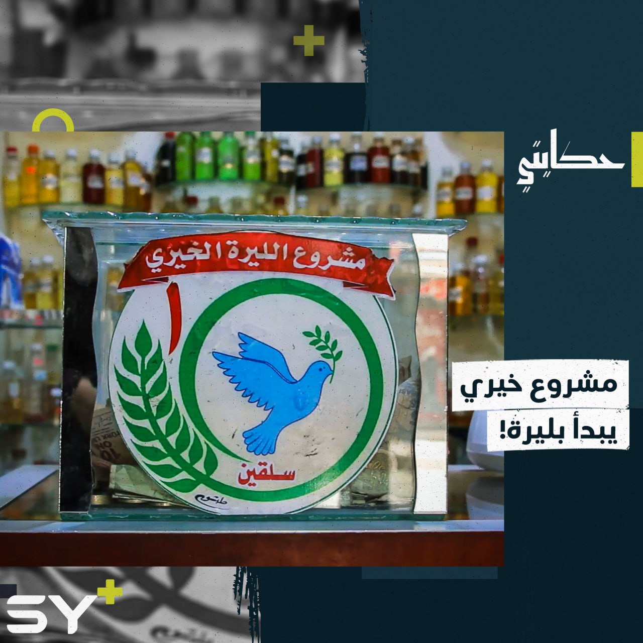 شادي سنان ساهم بمساعدة 2000 عائلة من مشروع “الليرة الخيري” في سلقين