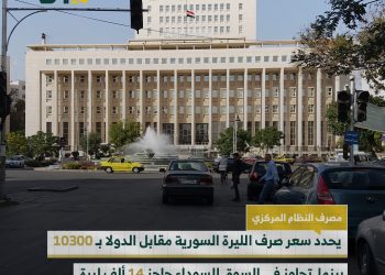 مركزي النظام يخفض سعر صرف الليرة