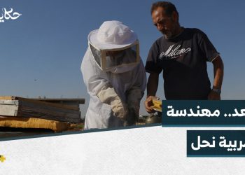 ناهد سيفو مهندسة زراعية تعتني بالنحل منذ 40 عاماً، تابعوا قصتها