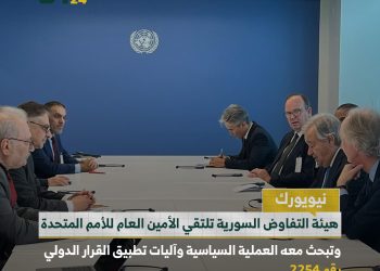 هيئة التفاوض تناقش القرار 2254 مع الأمم المتحدة