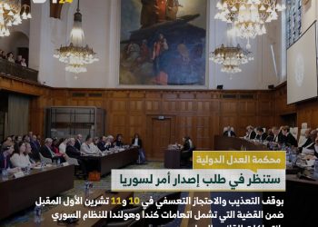 أول محكمة دولية تنظر في قضية ضد النظام السوري