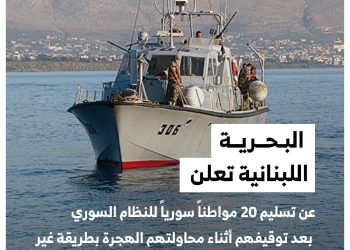 لبنان يعتقل مهاجرين سوريين ويسلمهم للنظام