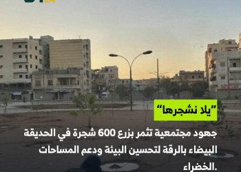 حملة خضراء في الرقة