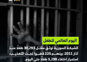 مأساة الأطفال في سوريا مستمرة منذ عام 2011