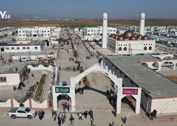 حلب: افتتاح قرية الأمل لإيواء النازحين بدعم قطري
