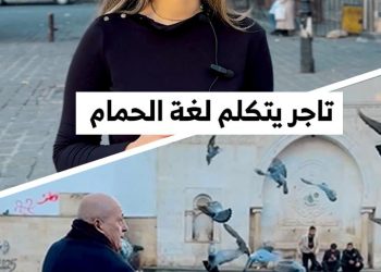 رحلة يومية من الود والتواصل مع الحمام في ساحة المسجد الأموي