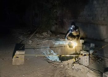 منبج: وفاة رجل سقط في نفق قرب المشفى الوطني