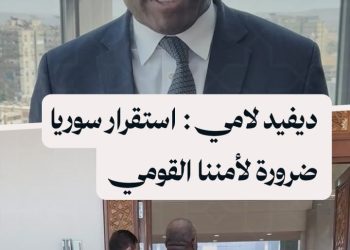 وزير الخارجية البريطاني: أشعر بالتواضع لوجودي في دمشق، والبريطانيون ذرفوا الدموع لرؤية السوريين يحتفلون بسقوط الأسد