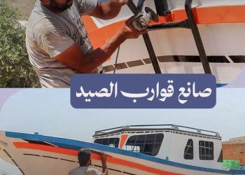 “مهنة الأجداد”.. شاب يعيد صناعة القوارب إلى مسكنة بريف حلب