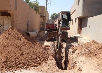 البوكمال: حملة واسعة لصيانة شبكات الصرف الصحي