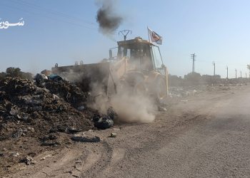 درعا: الدفاع المدني يطلق حملة لإزالة السواتر في نوى