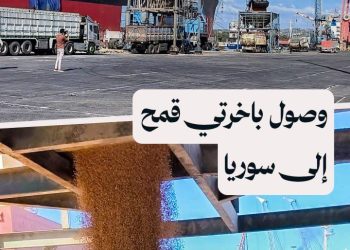 وصول 70 ألف طن من مادة القمح إلى سوريا في خطوات لتعزيز الأمن الغذائي