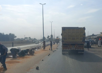 الرقة: بعد تقرير “سوريا 24” الزراعة تتحرك لمعالجة أزمة تجفيف الذرة على الطرقات